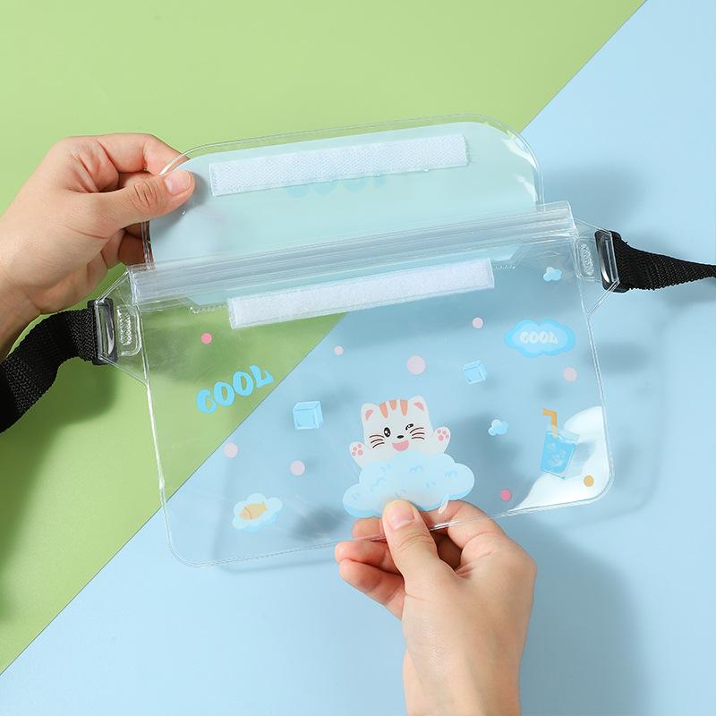 Swimming Waterproof Bag Large Waterproof Waist Bag Mobile Phone Camera Waterproof Outdoor Sports Portable Transparent Bag