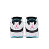 Air Jordan 6 Rings 'South Beach' (Unisex) White / Hyper Pink-Light Blue Fury-Black Vintage Basketball Shoes CK0017 100