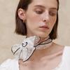 AMONG A DOT ORGANZA RIBBON SCARF [3colors]