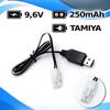 Remote Control Toy Battery Pack Charging Cable 9.6VUSB Charging Cable SM Interface