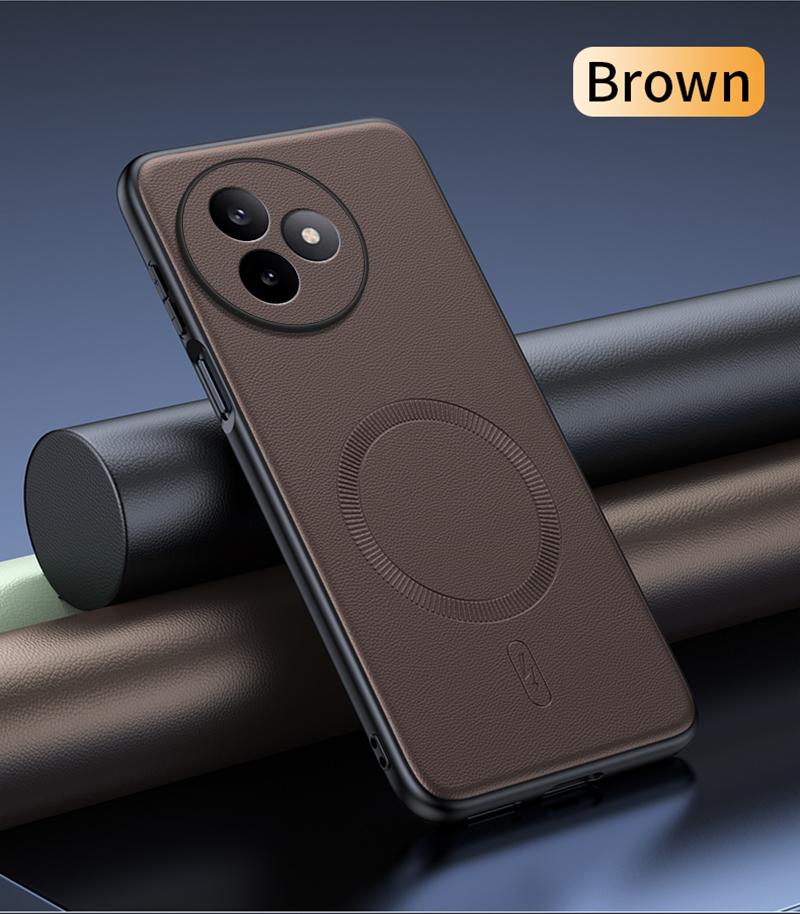 Для Redmi K80 Ultra Чехол Магнитная Кожаная Защитная Крышка Для Redmi K80 Ultra Высокое Качество Защита от Отпечатков Пальцев Нескользящий PC+TPU