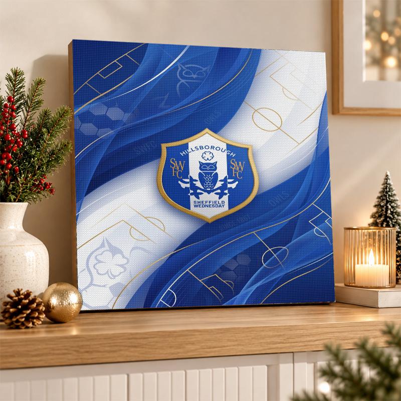 Sheffield Wednesday Football Diamond Painting Kit 5D Full Drill DIY Diamond Mosaic Wall Art Home Decor