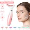 Neck And Face Beauty Device Face V-line Neckline Slimmer Neck Lifting Vibration Facial Massager Double Chin Reducer Skin Care
