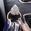 Блестящие Хрустальные Автомобильные Алмазные Крючки Декор с Инкрустацией Стразами Паста на Приборную Панель Автомобиля Подвесной Держатель - Роскошные Автоаксессуары