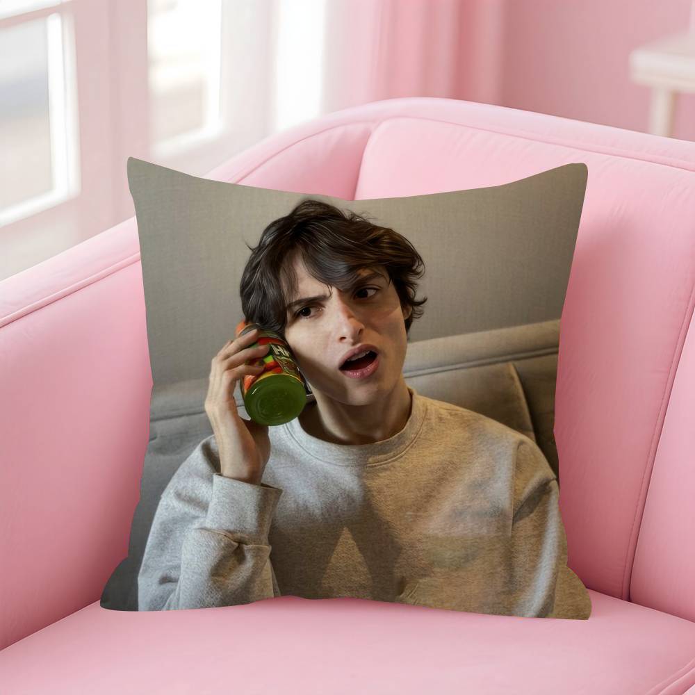 Актер FFinn COOL Wolfhard Чехол для подушки Чехол для автомобильной декоративной подушки Для дивана Автомобиль Рождественский подарок