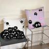 Small Coal Ball Pillow Case Square Pillow Bedroom Sofa Leisure Comfort Cushion Car Living Room Home Decoration