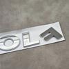 BGA1 Golf 3 4 MK3 MK4 2026 Hot For VW VOLKSWAGEN VW 3D ABS Chrome Black Logo GOLF Emblem Letters Sticker Car Rear Trunk Badge For Vol