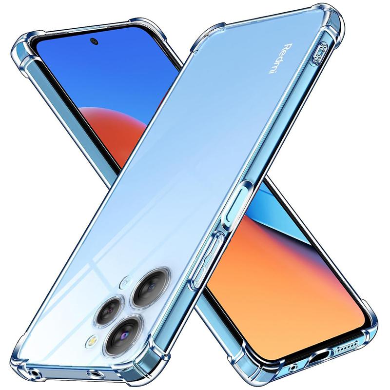 Для Redmi 12 Air-Bag Heavy Duty, ультратонкий, тонкий, мягкий, прозрачный, силиконовый чехол из ТПУ, чехол для телефона