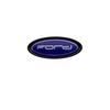 Ford Car Emblem Badge Sticker 11.5x4.5CM | Front Hood & Rear Trunk Tailgate | For Fiesta Ranger Mondeo Focus Escape Kuga Edge GMSBD1