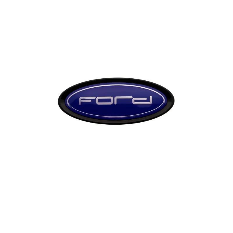 Ford Car Emblem Badge Sticker 11.5x4.5CM | Front Hood & Rear Trunk Tailgate | For Fiesta Ranger Mondeo Focus Escape Kuga Edge GMSBD1