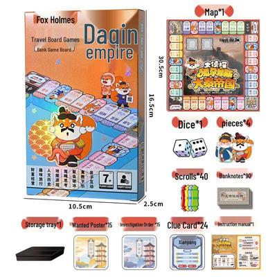 Образовательная настольная игра-путешествие по Империи Цинь Брангди