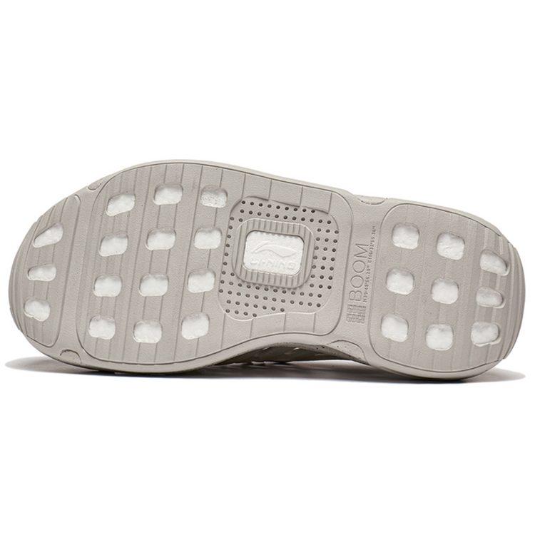 Li Ning Pan Gu Trek Bored Ape EVA Нескользящие Износостойкие Упругие Дышащие Спортивные Сандалии Женские Серые AZST010-1