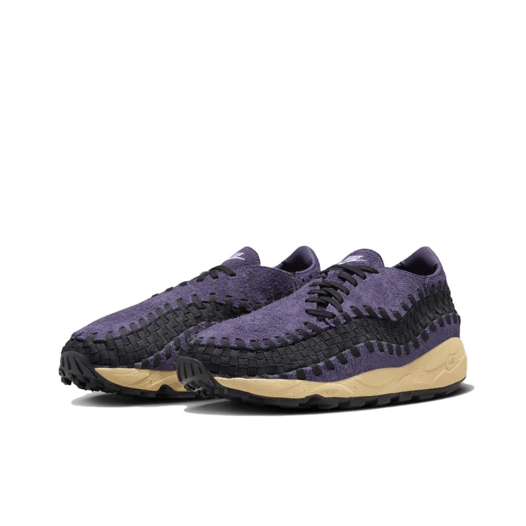 Nike Air Footscape Woven Dark Raisin женские кроссовки Фиолетовый Черный Кокос-Молоко FZ2615-500