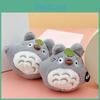 Mini Totoro Plush Toy Soft And Cute Cat Stuffed Animal Keychain Bag Charm**