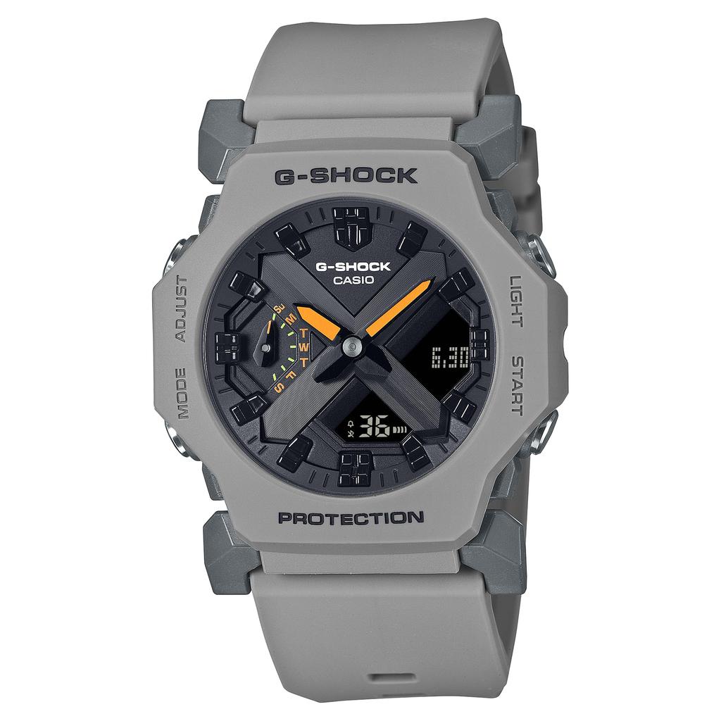 CASIO G-SHOCK Серия GA-2300 Тонкие Аналогово-Цифровые Часы Серо-Черные GA-2300-8A Мужские