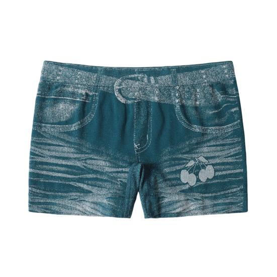 Imitation Denim Shorts for Women High Waisted Skinny Fake Jean Shorts Stretch Boyshort Panties Ladies Boxer Briefs