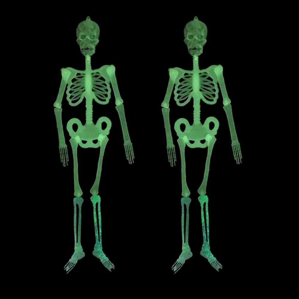 2pcs Halloween Luminous Skeleton 30cm 90cm Decor