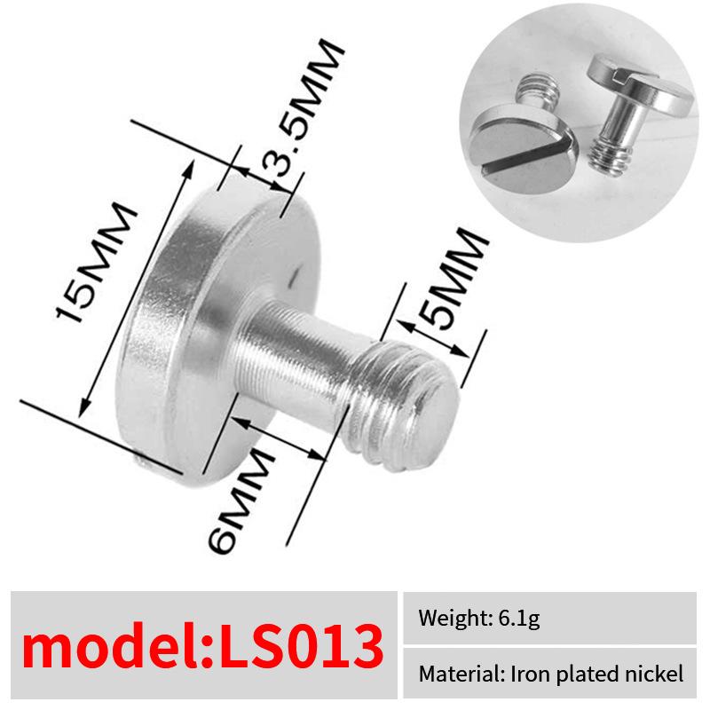 Высококачественный набор винтов для камеры 1/4 дюйма, винт для быстросъемной площадки, аксессуары для зеркальной камеры, адаптер для крепления на штатив для зеркальной камеры, штатив