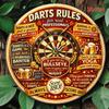 D Flat  pc  XCm Darts Rules for Pros Tin Sign Decorative Sign Pub Bar Decor Darts Lover Gift