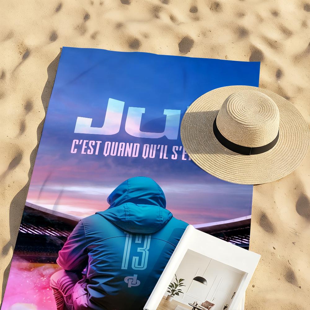 Рэпер J-Jul Популярное Полотенце Спортивное Быстросохнущее Туристическое Снаряжение для Кемпинга Песозащитное Мягкое Легкое Большое Пляжное Полотенце