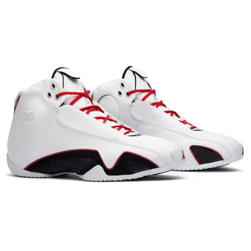 Jordan 21 Белый Varsity Red Металлический Серебристый 2006 313038-161