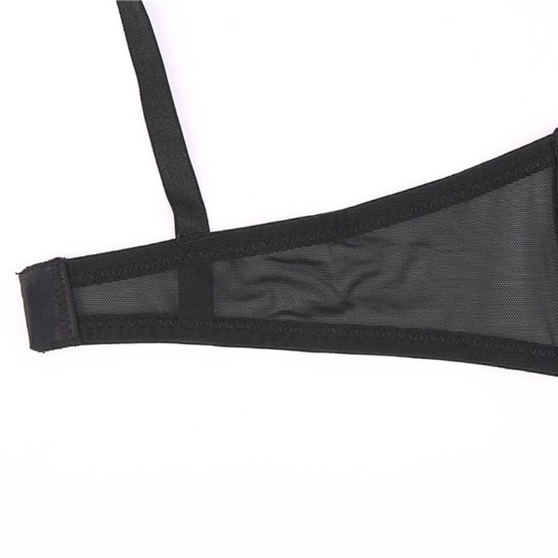 Varsbaby Прозрачный Ультратонкий Сетчатый Бюстгальтер Пуш-Ап - Сексуальное, Дышащее Женское Белье