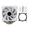 ARGB CPU Air Cooler AGHP 4 Copper Heat Pipes Hydraulic 120mm CPU Radiator for AMD AM4 AM5 for Intel