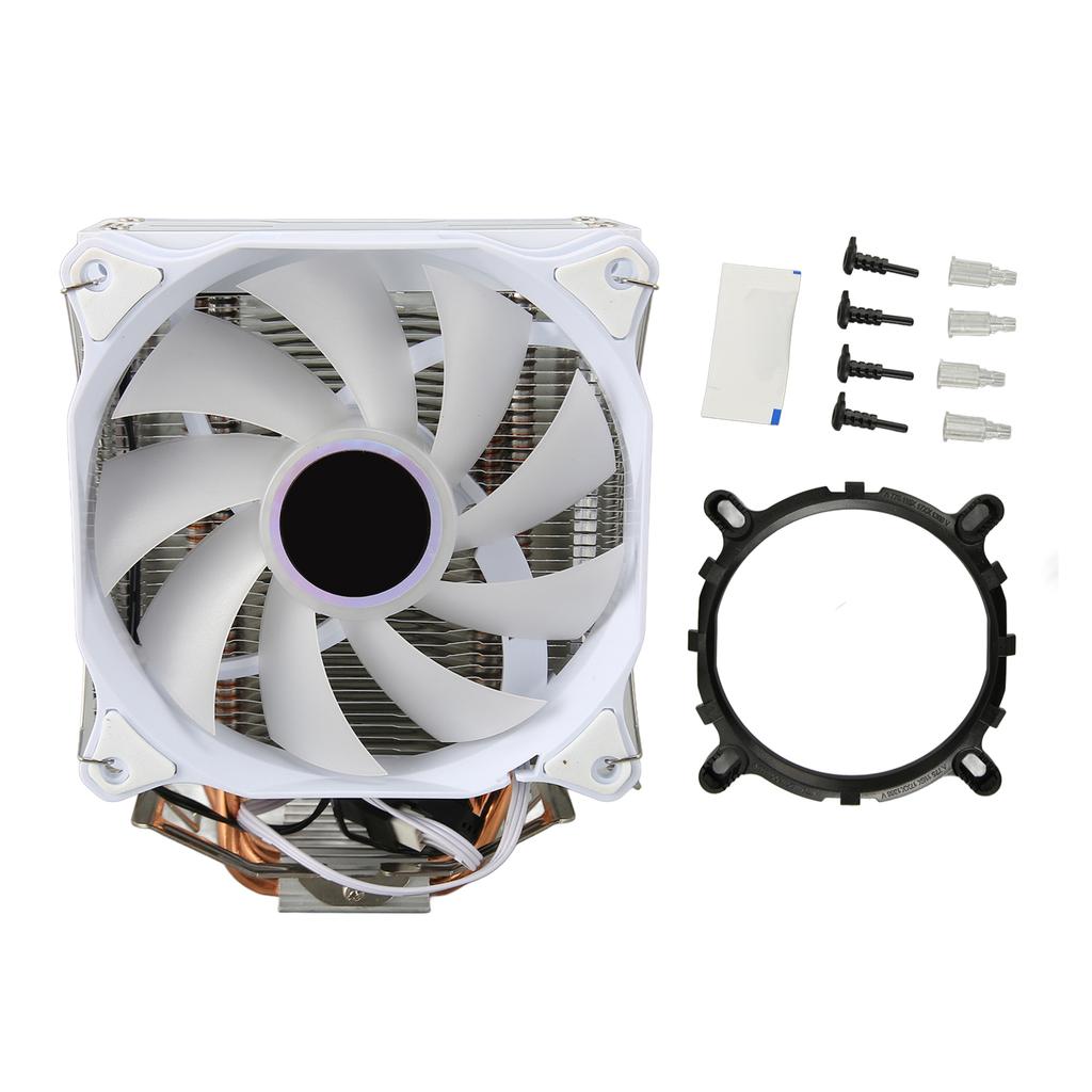 ARGB CPU Air Cooler AGHP 4 Copper Heat Pipes Hydraulic 120mm CPU Radiator for AMD AM4 AM5 for Intel
