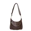 Simple And Large-Capacity Bag Women'S Autumn And Winter Fashion Chain One Shoulder Armpit Bag Retro Versatile Commuter Messenger Tote Bag