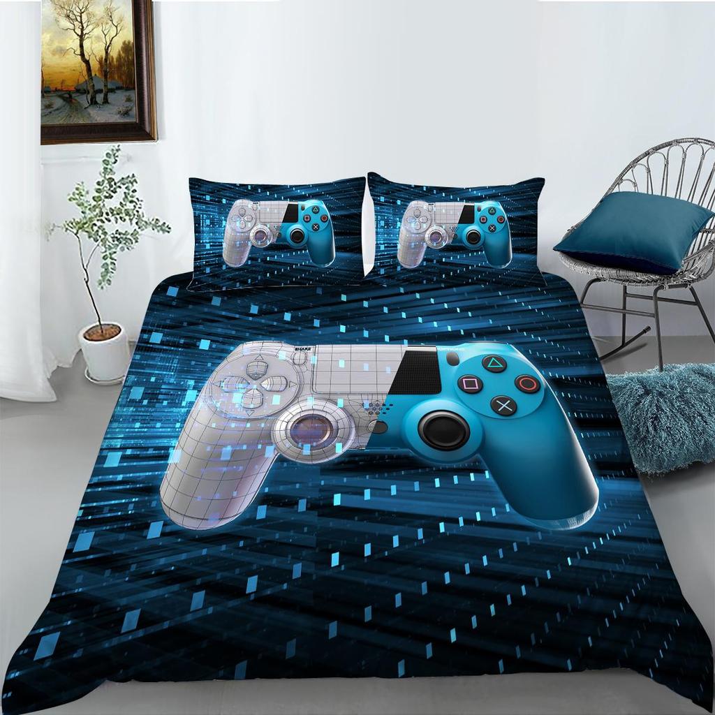 Комплект постельного белья для дома, пододеяльник с игровой мышью, наволочка, комплект домашнего постельного белья, полноразмерная односпальная/двуспальная кровать в Австралии, ЕС/США