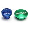 Magnetic Diesel Fuel Cap + DEF Cap Accessory for Dodge RAM Truck (2013-2017) with 6.7 Cummins EcoDiesel (2013-2017)