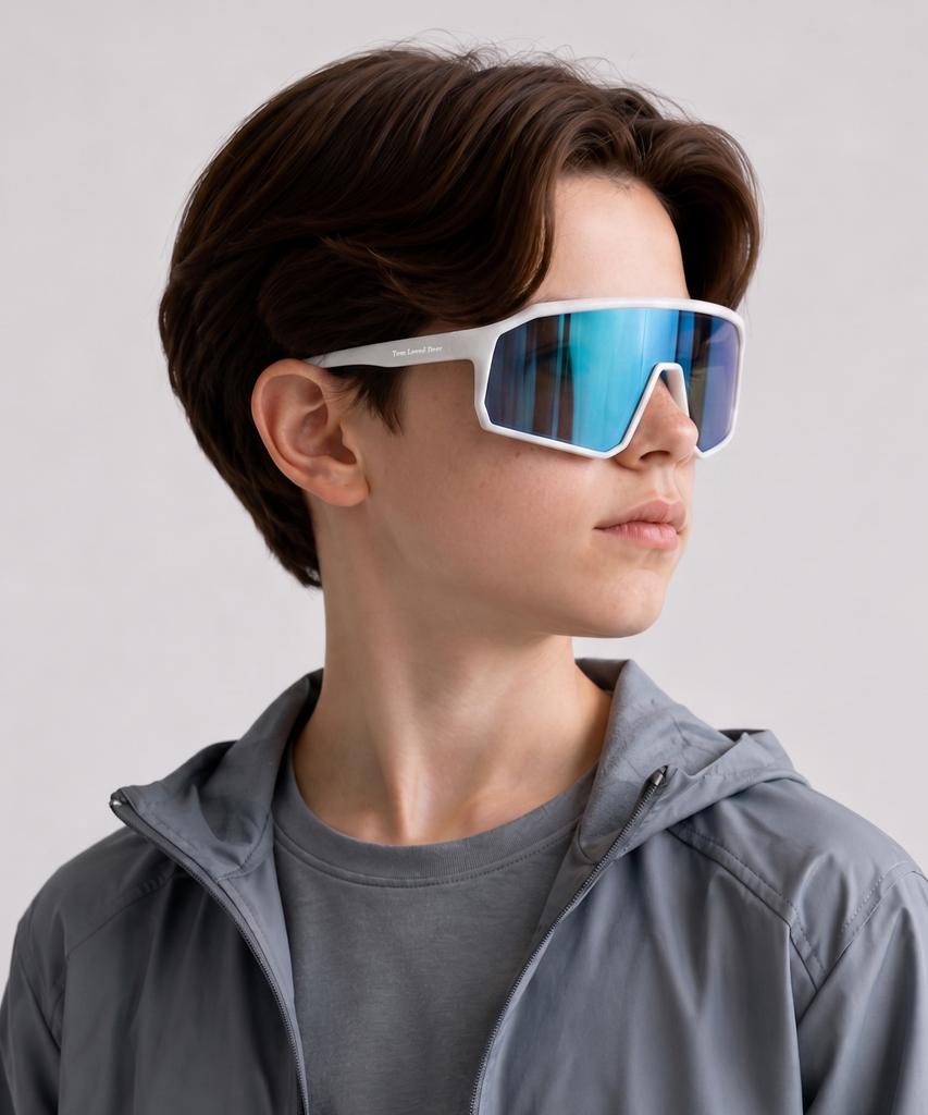 Tomdieo Junior Спортивные солнцезащитные очки UV400 Детские Бейсбольные Велосипедные Очки Ученики Начальной Школы