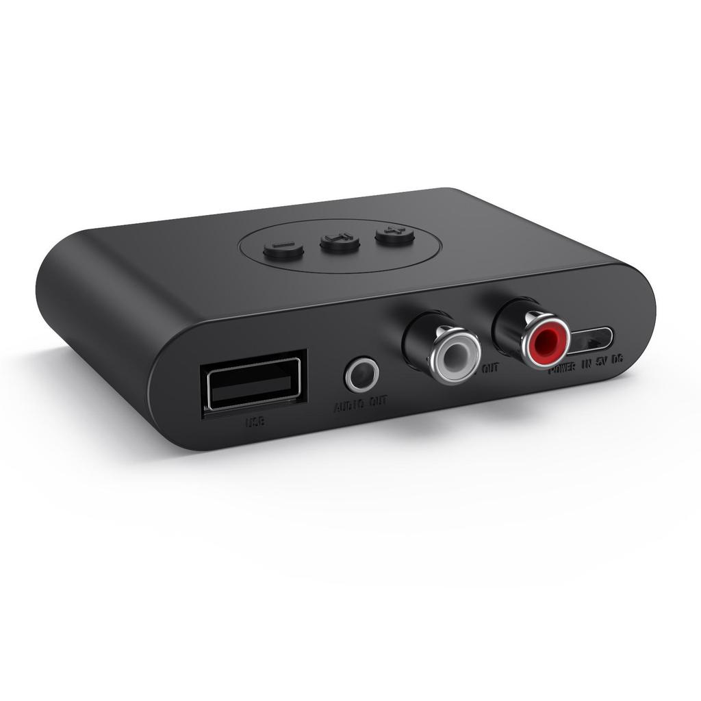 NFC Bluetooth 5.3 Музыкальный приемник и Динамик для автомобиля Hands-free с поддержкой USB-флешки