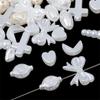Модные изысканные бусины из АБС-пластика с жемчугом, подвески для ожерелья, браслета, серьг, DIY изготовления ювелирных изделий