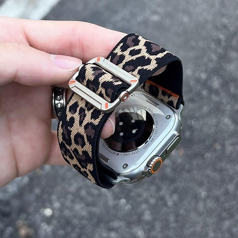 Ремешок Hill с застежкой-слайдером для Apple Watch S10 — прочный нейлоновый плетеный ремешок для iWatch 10/9/8/7/6/5/4/3/2/1/SE/Ultra/Ultra2 49 мм 46 мм 45 мм 44 мм 42 мм