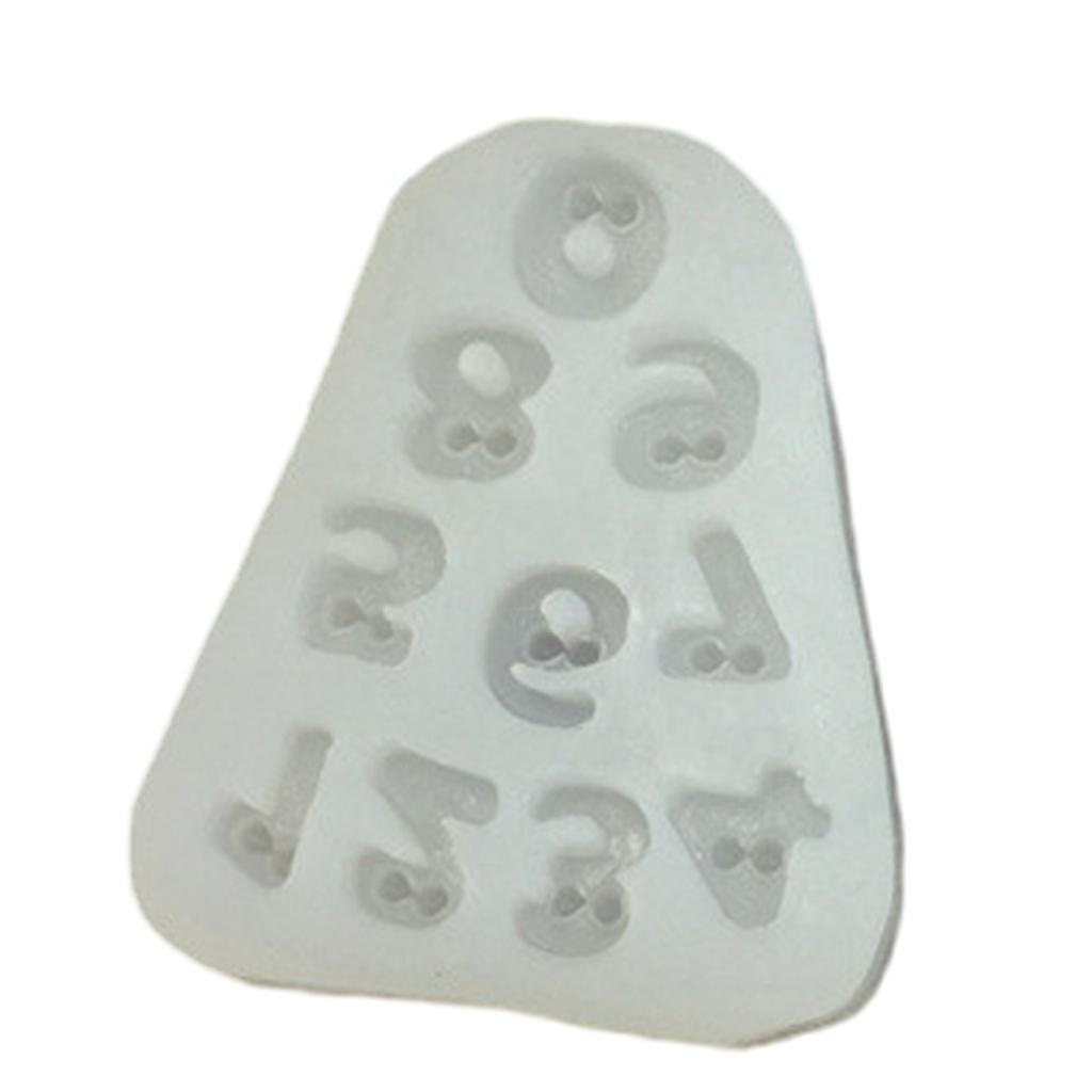 Уникальные номера силиконовые формы для выпечки инструменты для украшения тортов помадкой формы для изготовления шоколадных конфет свечей мыла