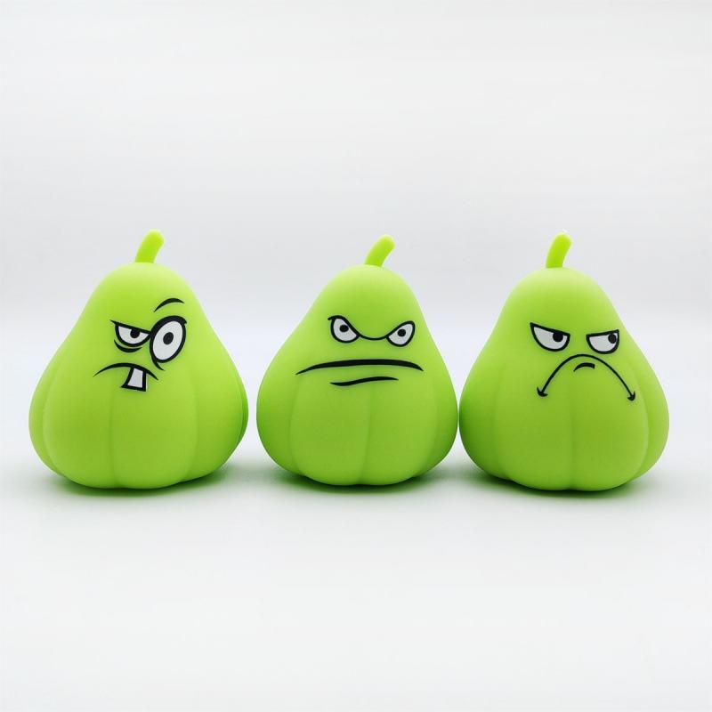 Креативный сжимаемый мячик-антистресс Тыква, пищалка-игрушка для пальцев, расслабляющая игрушка, гаджет для снятия стресса и тревожности для детей