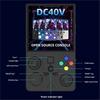 Ретро портативная игровая консоль DC40V с 4,0-дюймовым IPS-экраном, Linux, Wi-Fi, геймпад, поддержка RGB-световых эффектов, 30+ эмуляторов