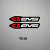2Pcs EVS Electric Vehicle Logo Reflective Sticker Motorbike Body Waterproof Modification Decals for Bumper Triangle Window Glass