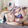 Sexy Anime Girls Blanket Soft Plush Flannel Throws Blankets for Sofa Bed Couch Best Gifts All Season Light Bedroom Warm Decke