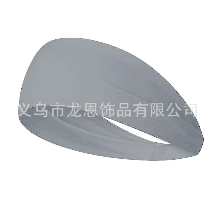 Бег Фитнес Головная Повязка Для Мужчин И Женщин Спорт Йога Пояс Впитывающий Пот Эластичный Головной Платок Однотонный Головной Платок