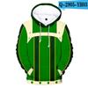 2026 Autumn/Winter New Product - Bandai Brand My Hero Academia 3D Printed School Uniform Cosplay Men's Hooded Pullover Shirt