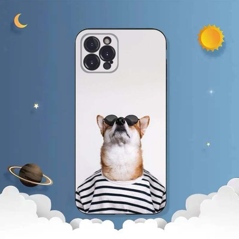 Мужской чехол для телефона с собакой для iPhone Samsung Galaxy Redmi Xiaomi Oppo OnePlus Note SA 7 8 9 10 11 12 13 14 20 21 22 23 53 54 Pro Max Ultra TPU Soft