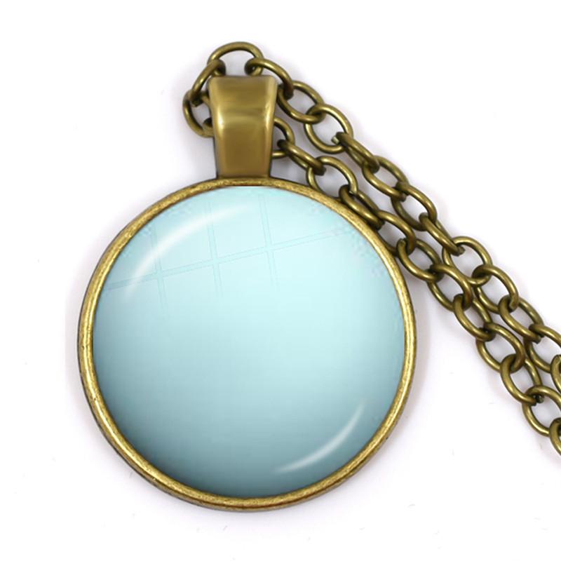 Серебряное ожерелье с подвеской в виде планеты Солнечной системы, ожерелье с подвеской в виде галактической туманности, Вселенские украшения для женщин и мужчин, Подарок на день рождения