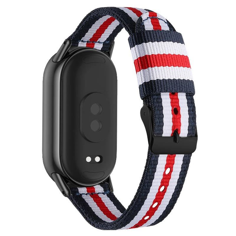 Нейлоновый ремешок-петля для Xiaomi Mi 8 Pro Redmi Watch 4 Xiaomi Mi Band 8 7 6 5, сменный браслет, плетеный спортивный ремень, быстросъемный ремешок для часов