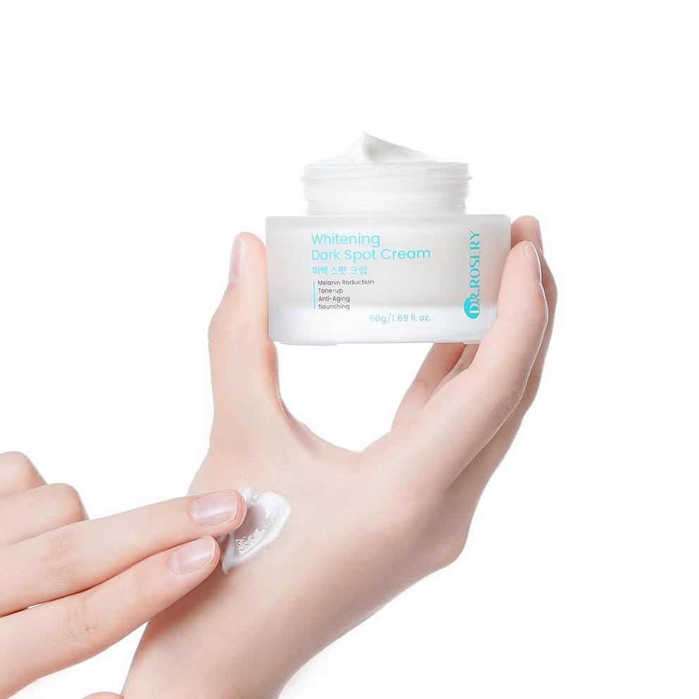 Доктор. Крем Rogeri Anti Blemish Whitening Cream, Уход за пятнами, Антивозрастной, Питание, Увлажнение, Эластичность, Успокаивающий, Тон-ап крем, 50 г
