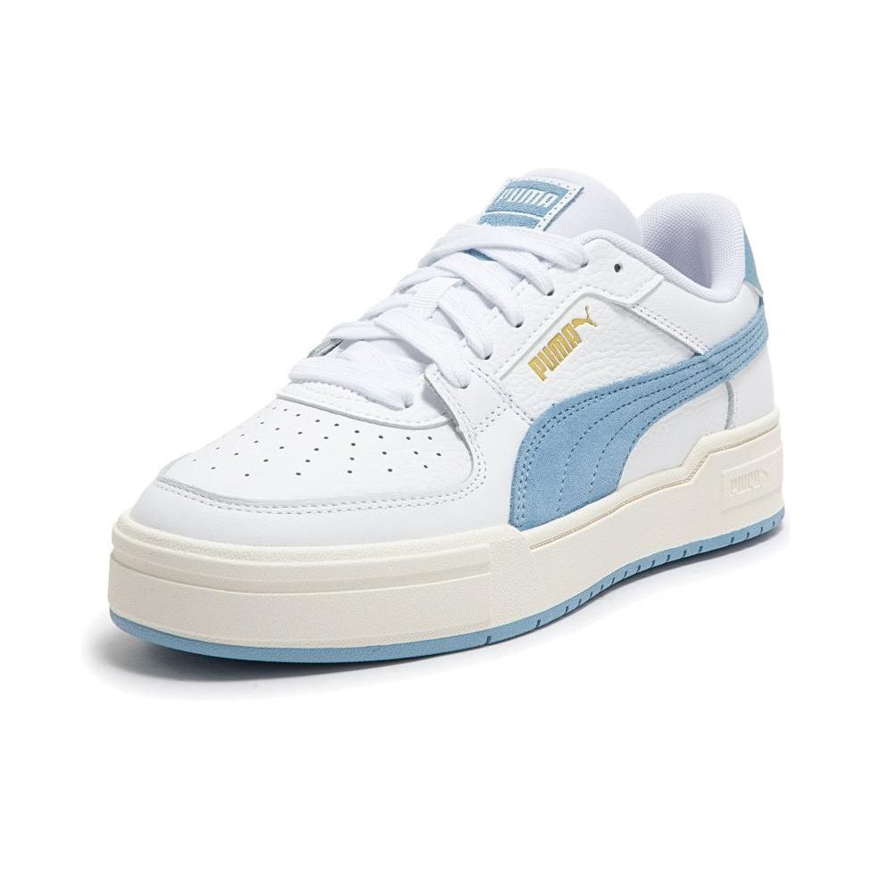 Puma Ca Pro Suede Fs Удобные низкие кеды Унисекс Кеды Белый Синий 387327-09