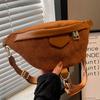 Fashion Trend Women Waist Packs Simple Solid Color Large Capacity Student Belt Bags Street Style Cool Girl Crossbody Chest Bag