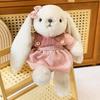 Rabbit Fragrant Cuter Plush Doll With Dress And Bow Decoration For Play Kids