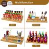 Expandable Kitchen Cabinet Organizer Bamboo Seasoning Organizer Spice Rack Organizer  Kitchen
